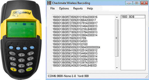 Real Time Barcoding - Screen