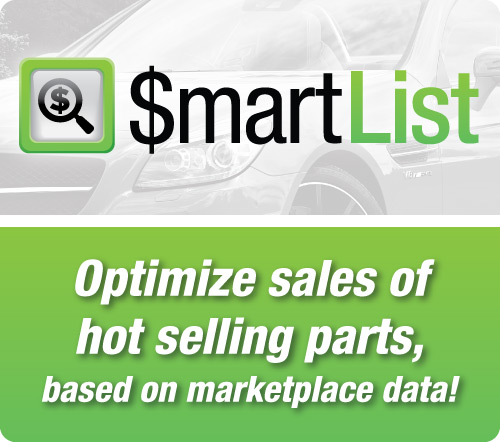 $martList: Optimize sales of hot selling parts, based on marketplace data!